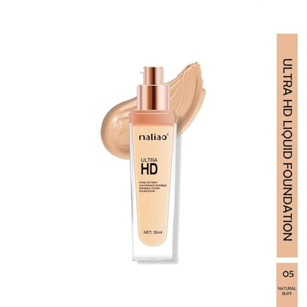 Maliao Ultra HD FOND DE TEINT Invisible Cover Foundation - Seamless Perfection. Available in 6 Shades. - Image 6