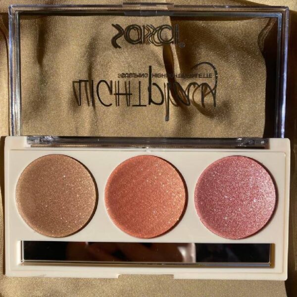 Sasa 3in1 Blush And Highlighter Palette - Image 5