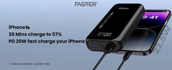 Faster Pf30k 30000mAh Power Bank - Image 3
