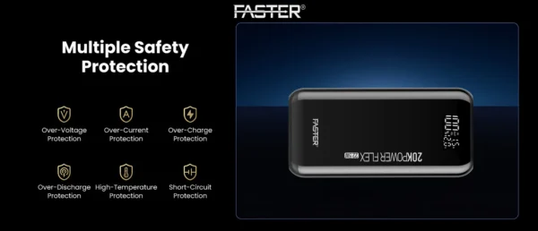 Faster Pf30k 30000mAh Power Bank - Image 4
