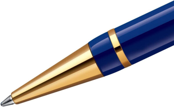 Parker Duofold International Lapis Blue Ballpoint Pen. - Image 2