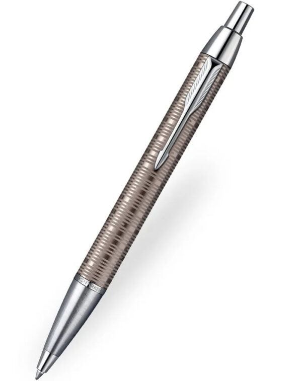 Parker IM Premium Brown Shadow Ballpoint Pen. - Image 3