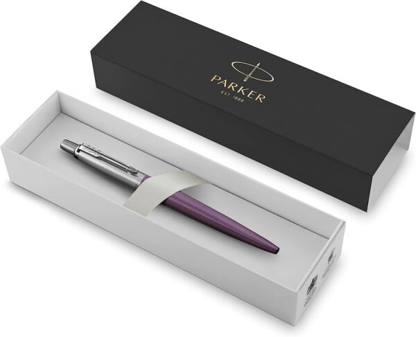 Parker Jotter Core Victoria Violet CT Ballpoint Pen. - Image 4