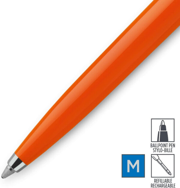 Parker Jotter Originals Orange Ballpoint Pen. - Image 4