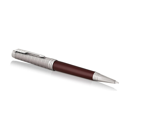 Parker Premier Custom Crimson Red RT Ballpoint Pen. - Image 2