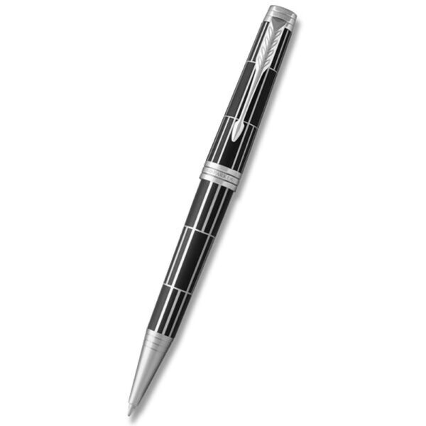 Parker Premier Luxury Black CT Roller Ballpoint Pen. - Image 4