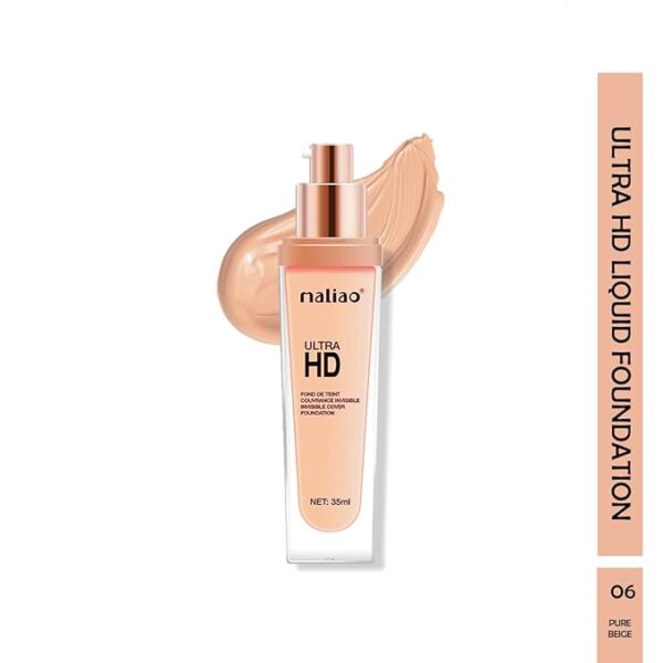 Maliao Ultra HD FOND DE TEINT Invisible Cover Foundation - Seamless Perfection. Available in 6 Shades. - Image 7