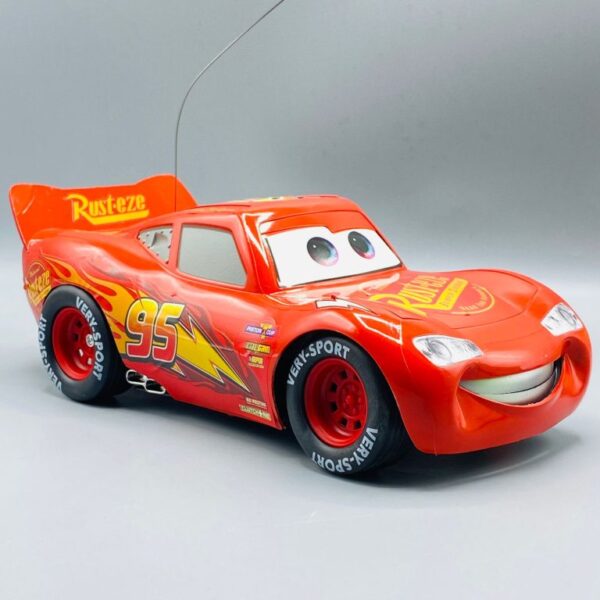 RC Lightning McQueen Rechargeable Car with Bell Sound - Image 5