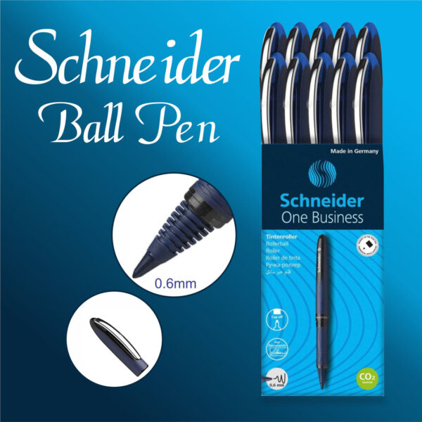 Schneider One Business Roller Ball Pen Single Piece. - Image 3