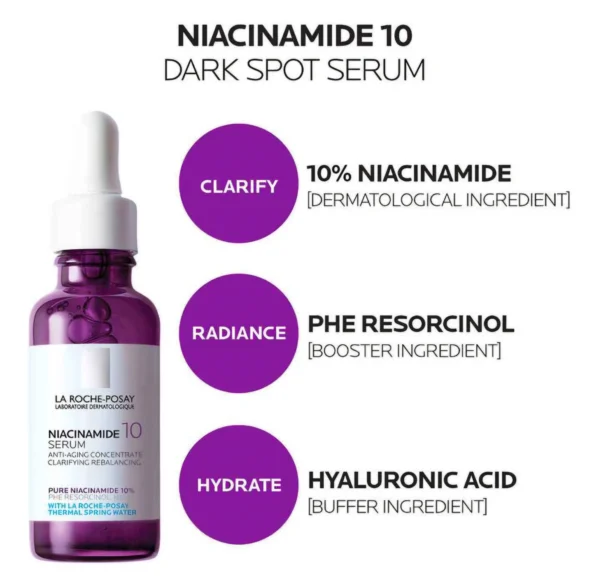 La Roche Posay Pure Niacinamide 10 Serum - Image 3