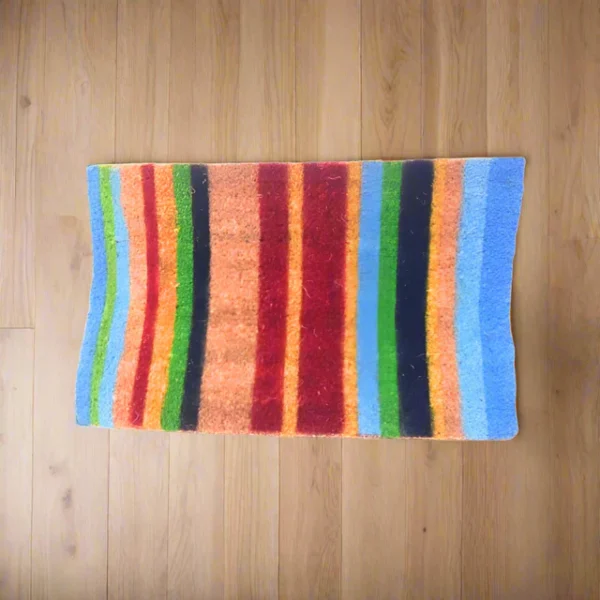 Touchwood Mats Stripes 20mm Border,50cm x 80cm(0.40 sq.meters)