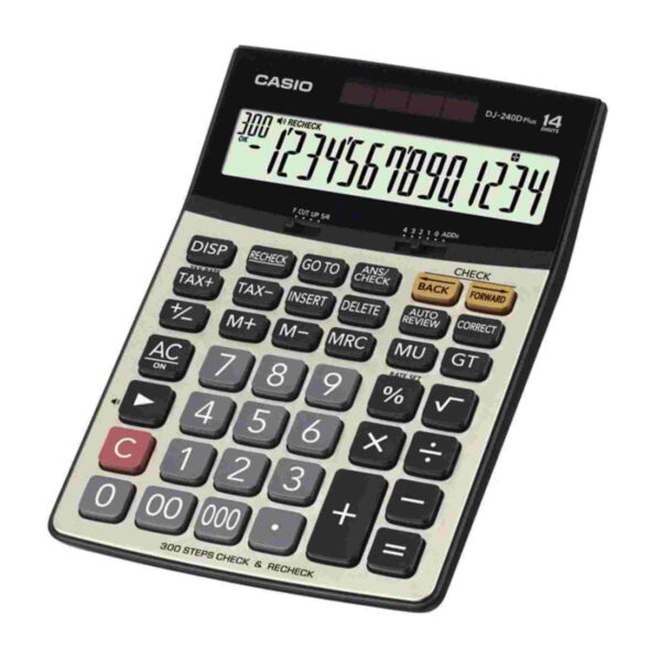 Casio Original Check & Recheck Calculator Dj-240D Plus. - Image 3