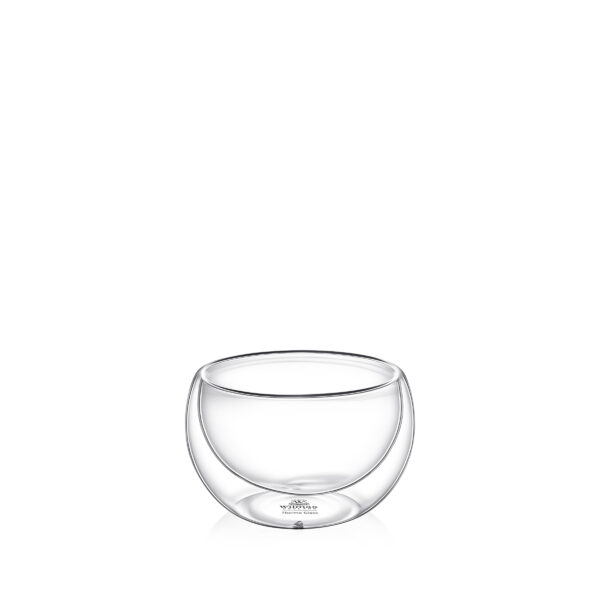 Wilmax Thermo Glass Double Wall Bowl 5FL/ 160ML One Piece,(item code:WL‑888753-A):