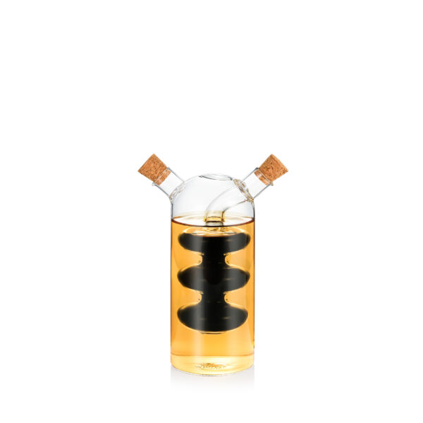 Wilmax Thermo Glass 2in1 Oil/Vinegar Bottle 10 FL OZ | 300 ML / 2 FL OZ | 60 ML One Piece,(item code:WL‑888956-A): - Image 4