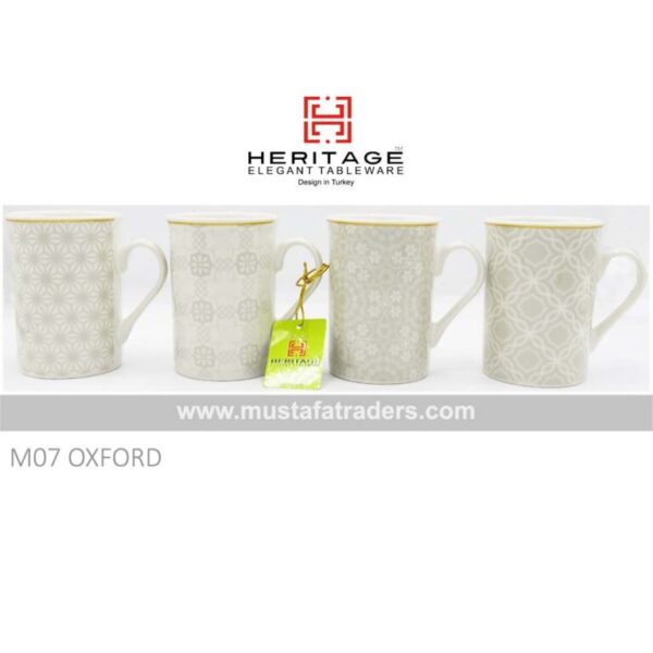 HERITAGE MUG OXFORD| 6PC Set Item Code: M07 - OXFORD