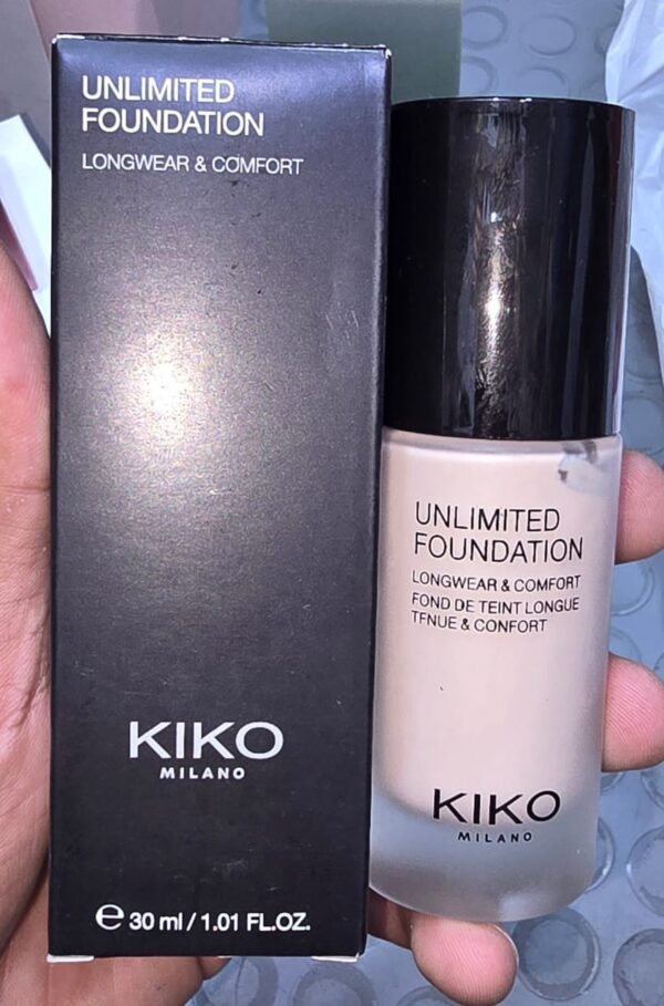 KIKO Milano new unlimited foundation(Longwear & Comfort): - Image 6
