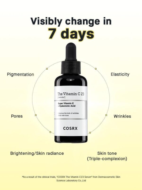 Cosrx – The Vitamin C23 Super Vitamin E + Hyaluronic Acid 20g - Image 7