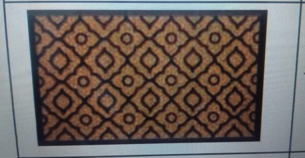 Touchwood Mats GEO 20mm Border,50cm x 80cm(0.40 sq.meters)