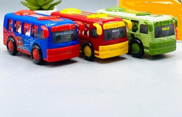 Avengers Push and Go Friction Powered Bus ( 1 Piece )