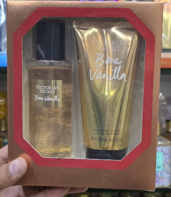 VICTORIA'S SECRET|Bare Vanilla COMBO(Bare Vanilla Body Lotion & Pure Seduction Mist Set 125 ML: - Image 2