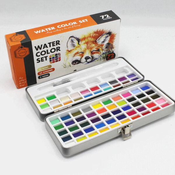 Keep Smiling Watercolor Set Of 72