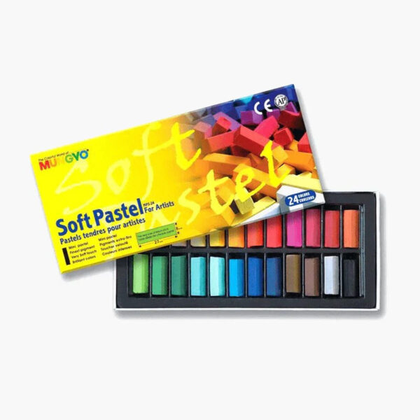 Mungyo Half Soft Pastels set of 24