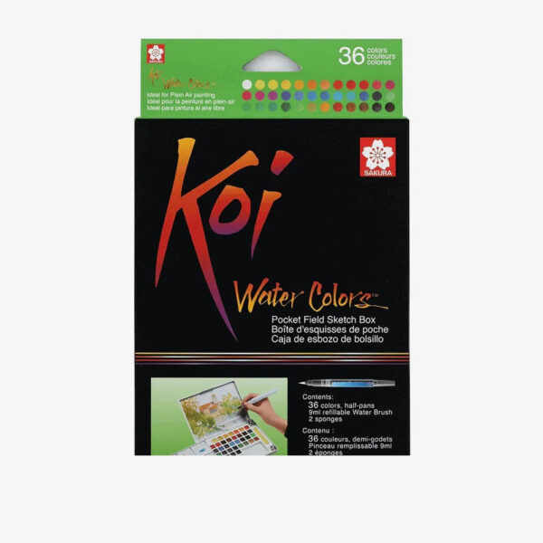 Sakura Koi Watercolor Set Of 36