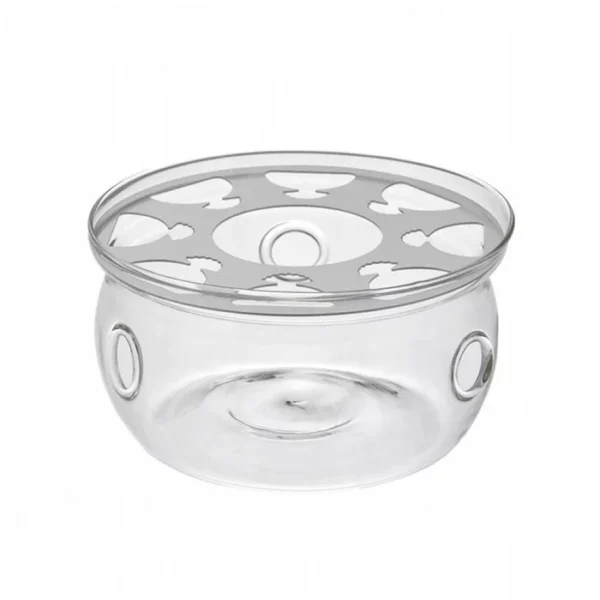 Wilmax Thermo Glass Warming Stand 5" X 3" | 13 X 7.5 CM One Piece,(item code:WL‑888902-A):