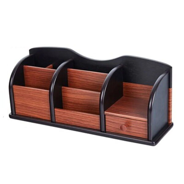 Wooden Desk Organizer Stationary Holder HX-1037. - Image 2