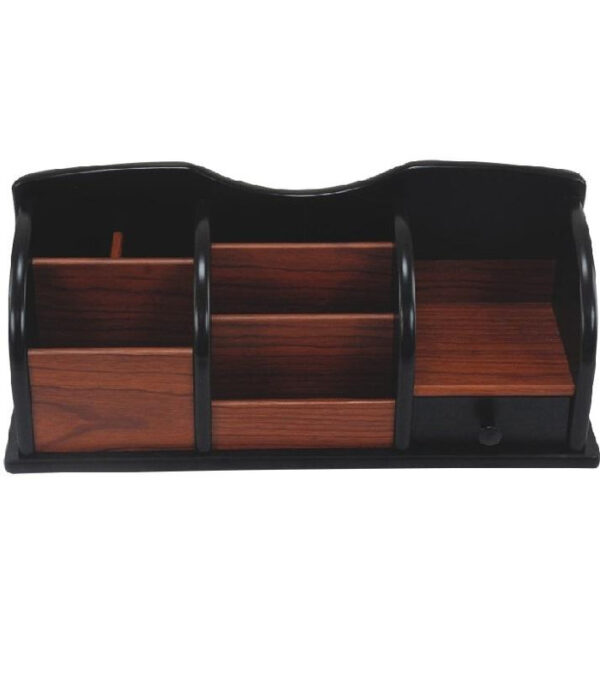 Wooden Desk Organizer Stationary Holder HX-1037. - Image 3