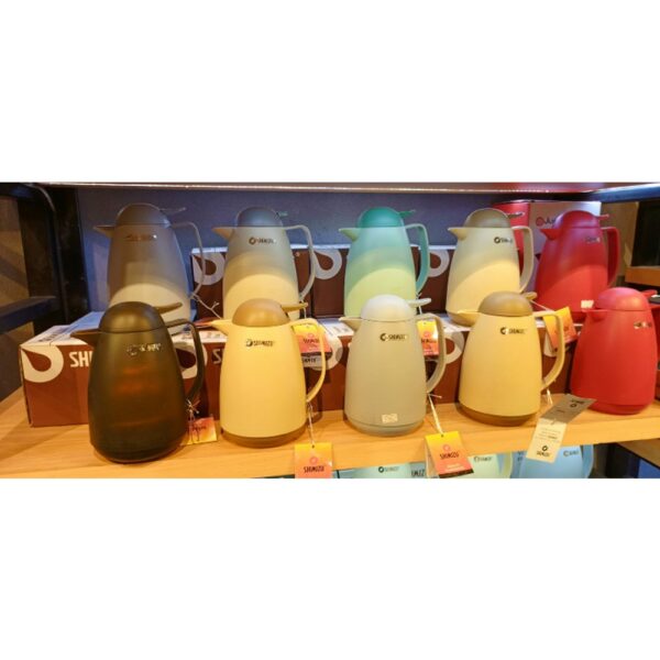 Shimizu Vacuum Flask Genuine Tea/ Coffee Vacume Flask With Glass Inside 600ML (ITEM CODE: SM-1412-60)