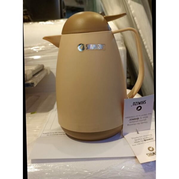 Shimizu Vacuum Flask Genuine Tea/ Coffee Vacume Flask With Glass Inside 600ML (ITEM CODE: SM-1412-60) - Image 2