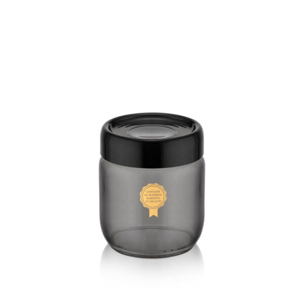 Qlux BLACK PEARL GLASS JAR 425 CC