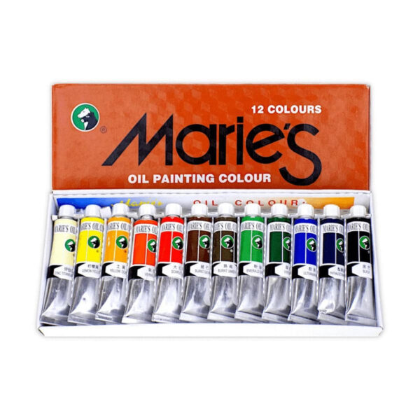 Marie's Oil Paints Pack of 12.