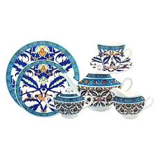 HERITAGE TEA SET 22Pieces (BLU)