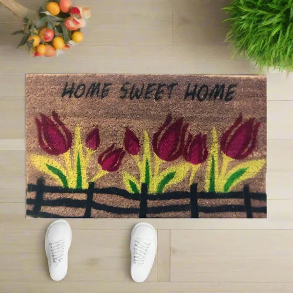 Touchwood Mats Home Sweet Home 20mm Border,50cm x 80cm(0.40 sq.meters)