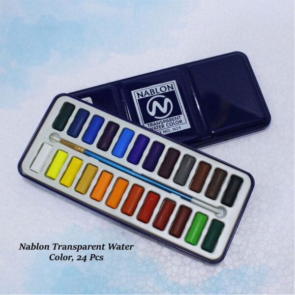 Nablon Transparent Watercolor Set Of 24 - Image 2