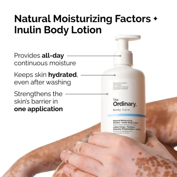 The Ordinary Natural Moisturizing Factors + Inulin Body Lotion 240ML: - Image 2