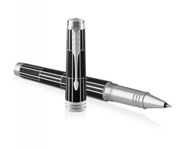 Parker Premier Luxury Black CT Roller Ballpoint Pen. - Image 5