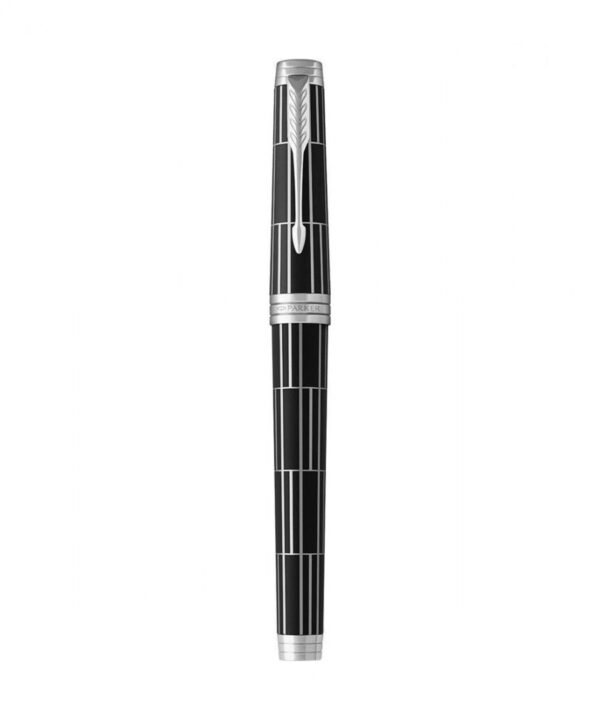Parker Premier Luxury Black CT Roller Ballpoint Pen. - Image 2