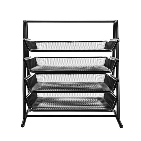 Metal Mesh Letter Tray 4 Step. - Image 4