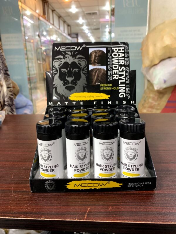 Mecow Hair volume & styling Powder MATTE FINISH 5g: - Image 2