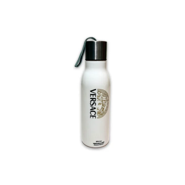 Kleeyo Performance Versace Gold Sport Bottle 550ml White item Code: V-72033