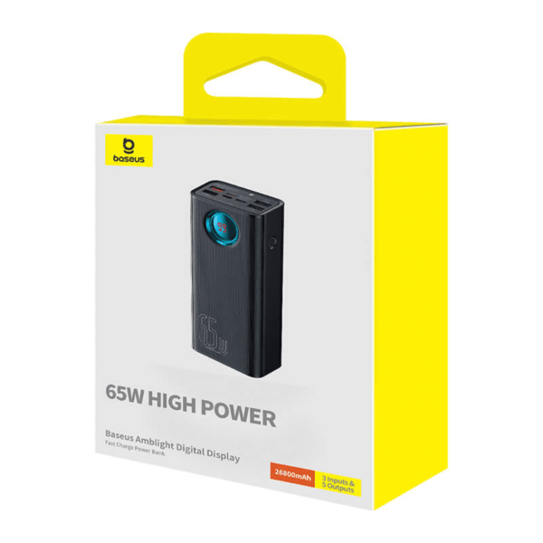 Baseus Digital Display Fast Charge Power Bank 65