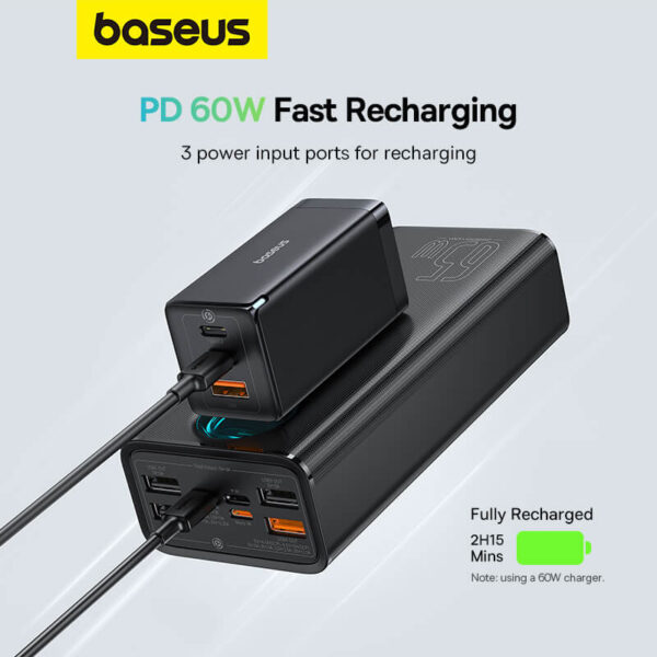 Baseus Amblight Digital Display Fast Charge Power Bank 26800mAh - Image 6