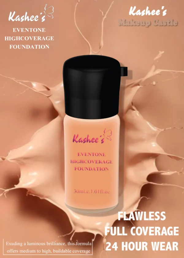 Kashees Eventone High Coverage Liquid Foundation - Image 2
