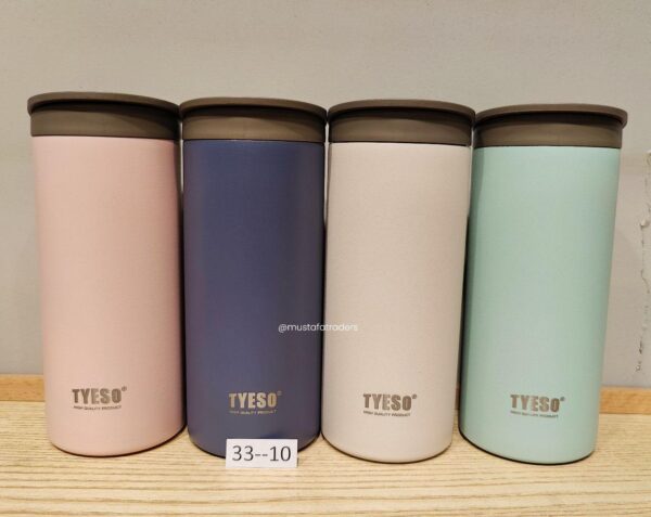 TYESO Slim New  Stainless Steel Flask Sports Water Bottle in stock 360ML: Item Code:33-10,Available in 4 Colors: