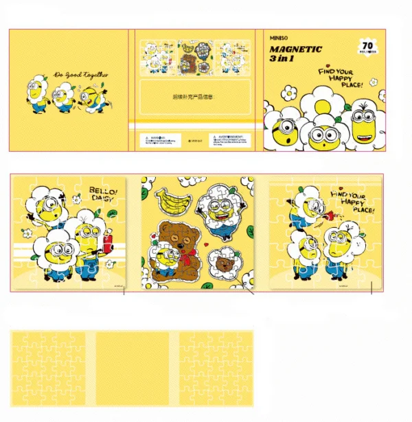 Daisy Minions Collection Puzzle Story Book (PDQ)