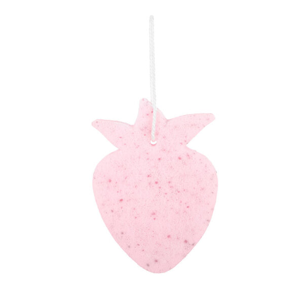 Fruit Series Facial Cleansing Puff (Strawberry). - Image 11