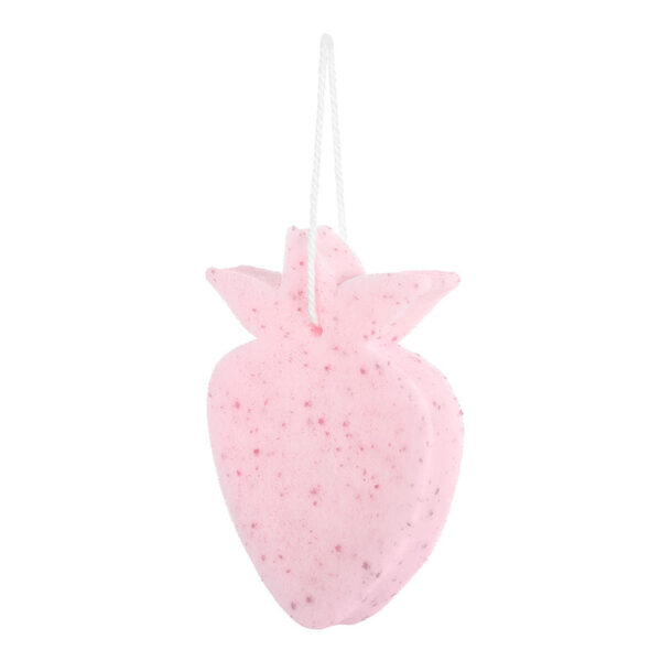 Fruit Series Facial Cleansing Puff (Strawberry). - Image 9